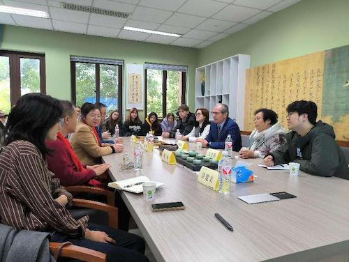 20241213 校知联会成员参与接待俄罗斯鞑靼斯坦共和国总统助理一行2